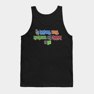 As handsome, witty, mischievous, and charming as Loki Tank Top